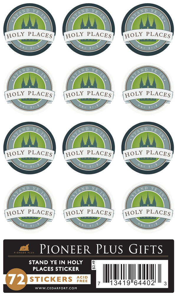 Sticker / Stand Ye in Holy Places