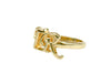 A841 Stylized CTR Ring - Gold (size 6)
