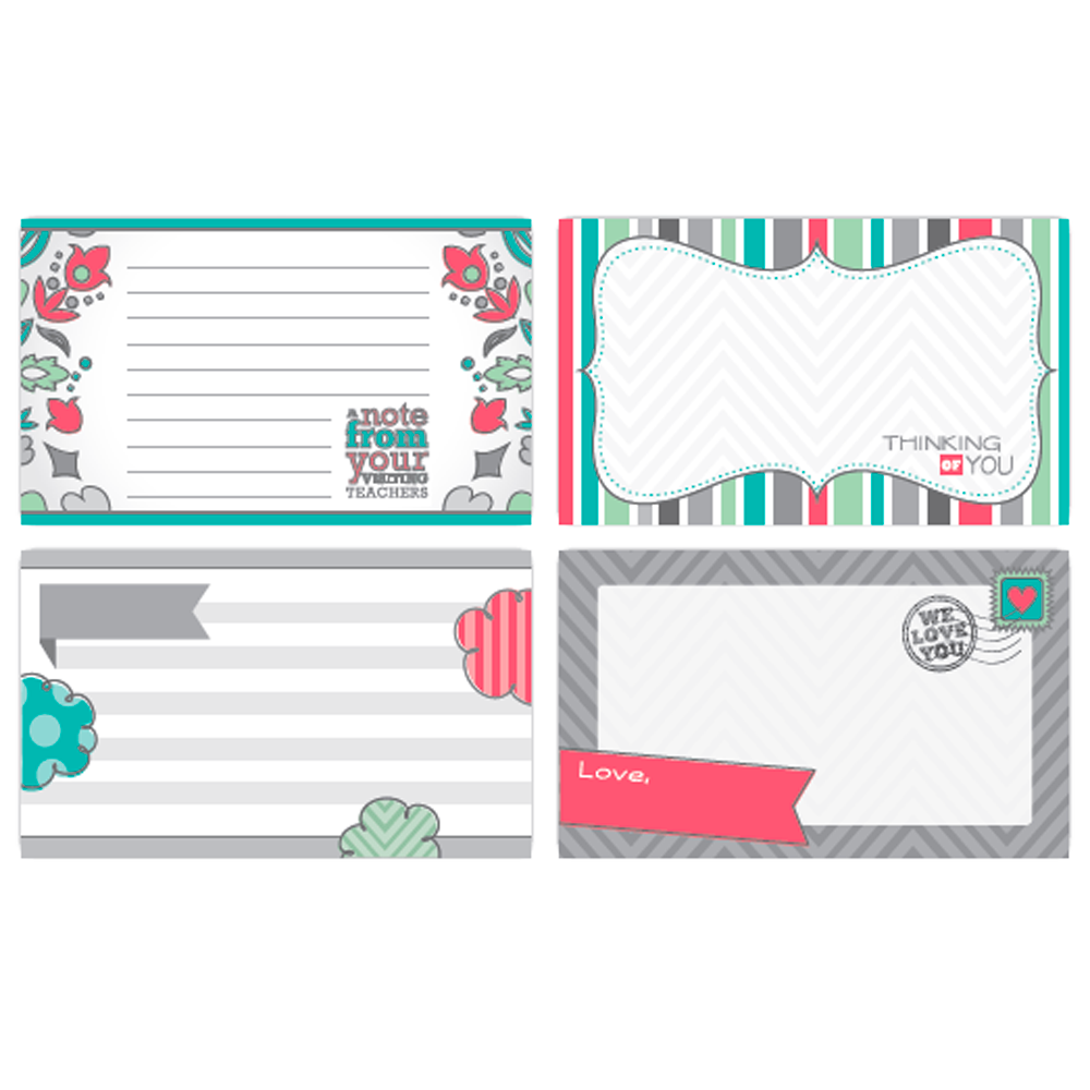 Visiting Teaching Cards - 48pk of 4 des