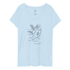 Line Upon Line, Precept Upon Precept Women’s recycled v-neck t-shirt
