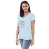 Line Upon Line, Precept Upon Precept Women’s recycled v-neck t-shirt