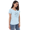 Line Upon Line, Precept Upon Precept Women’s recycled v-neck t-shirt