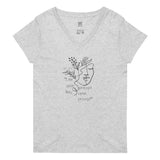 Line Upon Line, Precept Upon Precept Women’s recycled v-neck t-shirt
