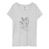 Line Upon Line, Precept Upon Precept Women’s recycled v-neck t-shirt