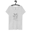 Line Upon Line, Precept Upon Precept Women’s recycled v-neck t-shirt