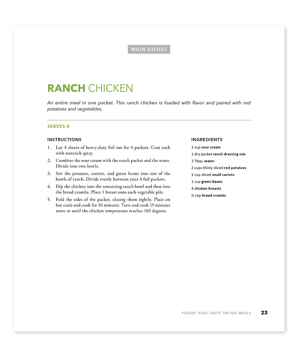 Foiled! Easy, Tasty Tin Foil Meals - Cedar Fort Publishing & Media