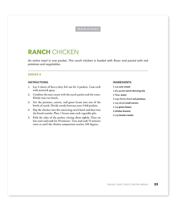Foiled! Easy, Tasty Tin Foil Meals - Cedar Fort Publishing & Media